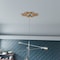 Ekena Millwork Cohen Wood Fretwork Pierced Ceiling Medallion, Alder, 38"OD x 13"ID x 3/8"T CMWP38X38X0375COAL - alternate 8